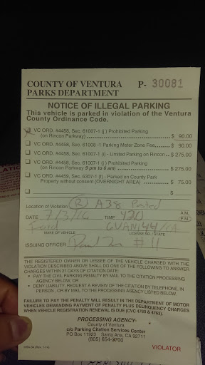 Ventura County Criminal/Traffic Department