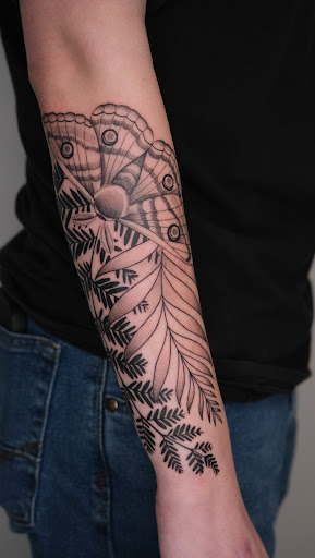 Explore alpha omega tattoo ideas, creative tattoo ideas in Culver City, available at Art Collector Tattoo