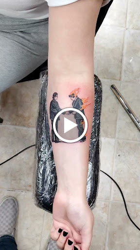 Explore small emo tattoo ideas, creative tattoo ideas in Willow Grove, available at Tattoo GalaxyWillow Grove Piercing & Tattoos