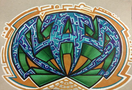 Explore stick and poke tattoo idea, creative tattoo ideas in Jacksonville, available at Electric Legacy Tattoo