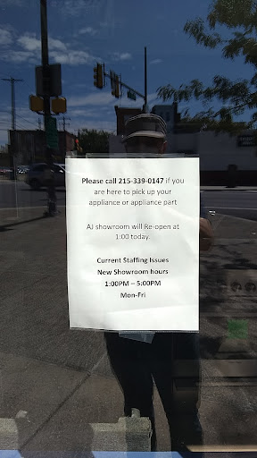 Appliance Store «AJ Appliance, Inc.», reviews and photos, 1437 W Passyunk Ave, Philadelphia, PA 19145, USA
