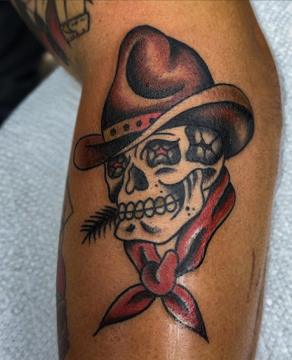 Explore small warrior tattoo ideas, creative tattoo ideas in Atlanta, available at Big Cat Tattoo