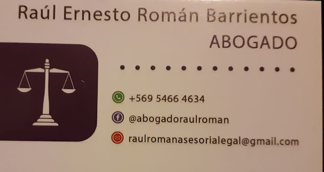 Abogado Raúl Román. - Abogado