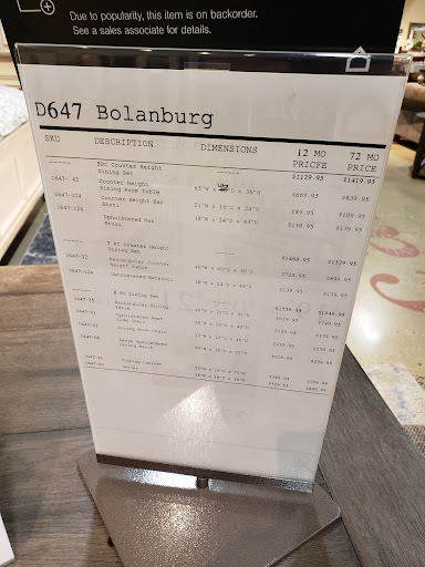 Furniture Store «Ashley HomeStore», reviews and photos, 56 Costello Rd, Newington, CT 06111, USA