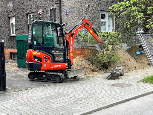 Usługi Minikoparką Przeciski pod Drogami