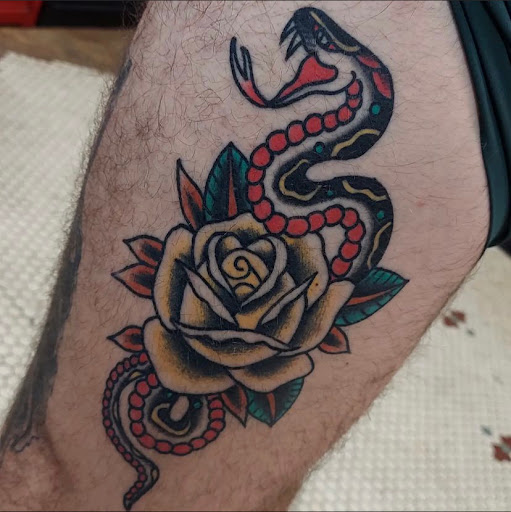 Explore truck driver tattoo ideas, creative tattoo ideas in Mobile, available at Old Familiar Tattoo Company