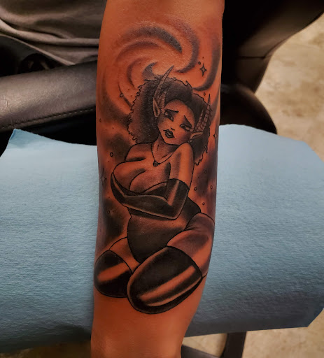 Explore bouquet tattoo ideas, creative tattoo ideas in Bakersfield, available at CLASSIC STANDARD TATTOO CO.