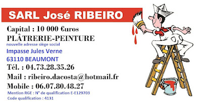 Entreprise Ribeiro José à Ceyrat