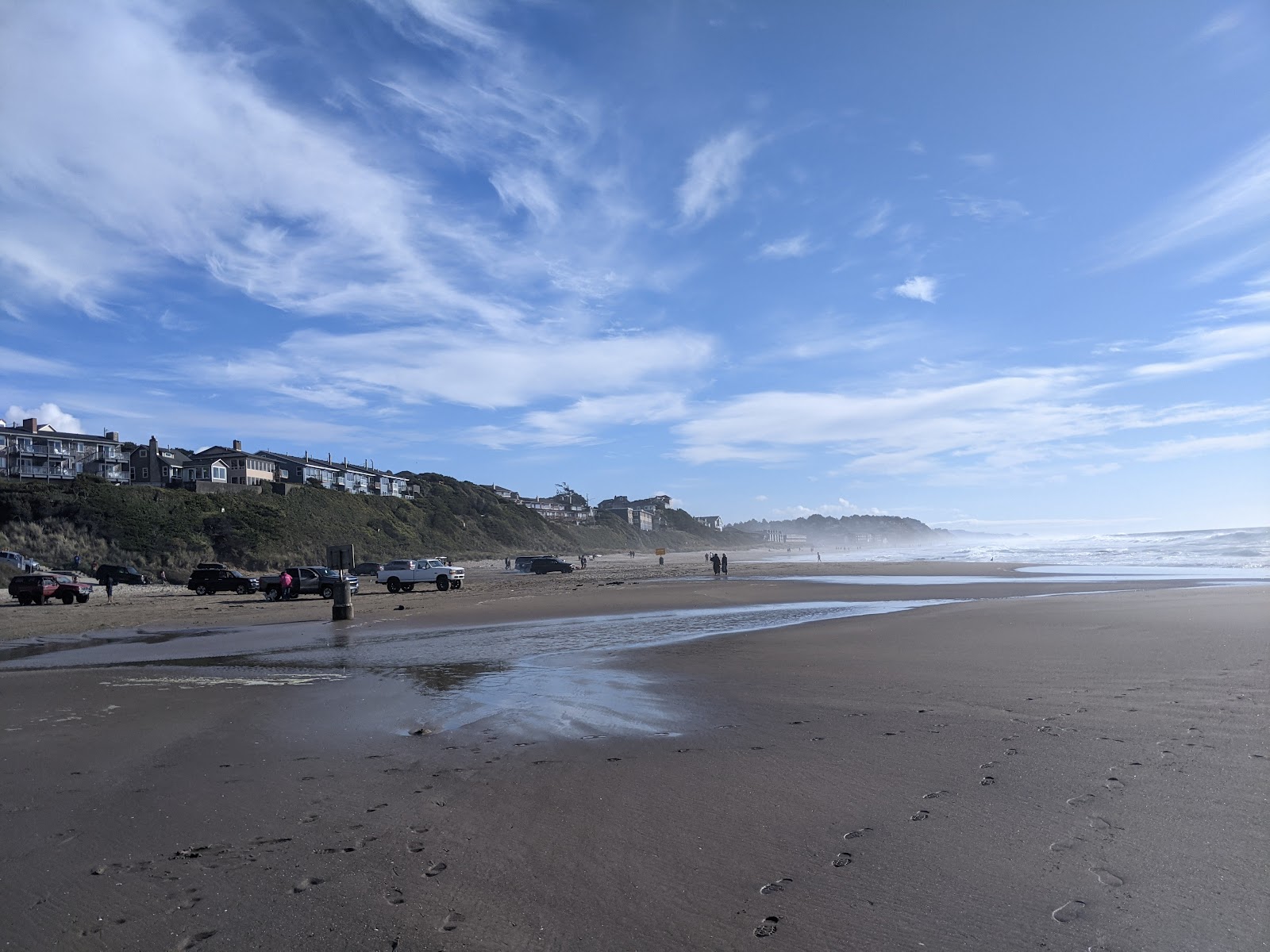 Lincoln City Beach'in fotoğrafı ve yerleşim