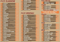 Sky Pizza à Limbiate carte