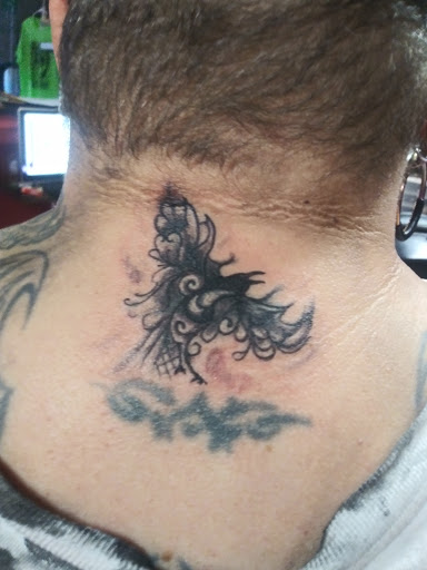 Explore karma tattoo ideas, creative tattoo ideas in Iowa Falls, available at BiPolar Studios