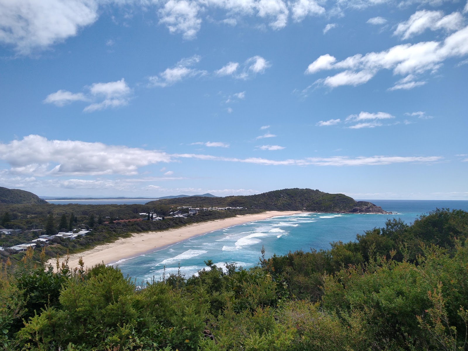 Photo of Blueys Beach with turquoise pure water surface