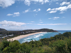 Blueys Beach'in fotoğrafı düz ve uzun ile birlikte