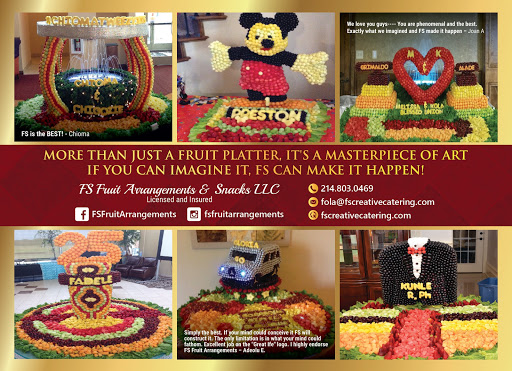 Caterer «FS Fruit Arrangements & Snacks Catering», reviews and photos, 581 W Campbell Rd #121, Richardson, TX 75080, USA
