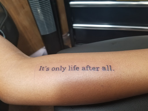 Find best tattoo ideas for wrist for your next unique tattoo in Frisco at Frisco Tattoo Company - Steel PaintBrush