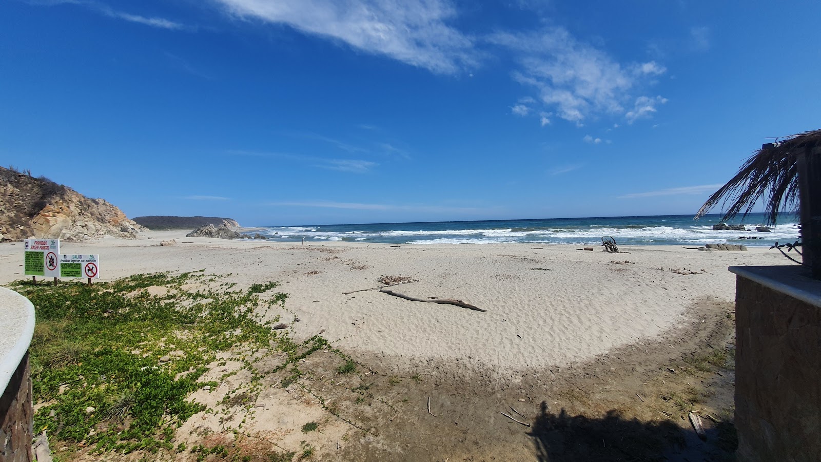 Φωτογραφία του Bocana beach με επίπεδο καθαριότητας εν μέρει καθαρό