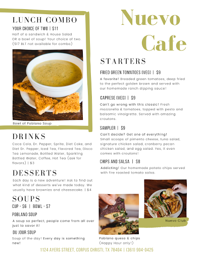 Restaurant «Nuevo Cafe», reviews and photos, 1124 Ayers St, Corpus Christi, TX 78404, USA