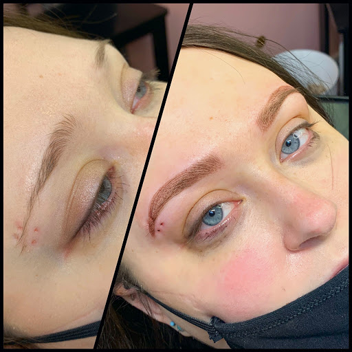 Explore ovarian cancer tattoo ideas, creative tattoo ideas in Peoria Heights, available at BeautiFULL Brows By Jen Microblading - Permanent Makeup Wild Honey Beauty Studio