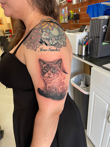 Explore family guy tattoo ideas, creative tattoo ideas in San Diego, available at Wylde Sydes Tattoo & Body Piercing