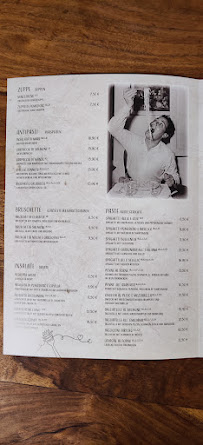 Restaurant Sapori di Alessandro à Eitting (le menu)