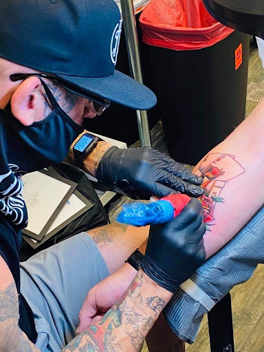 Explore oni tattoo ideas, creative tattoo ideas in El Paso, available at American Tattoo Society of Ft Bliss