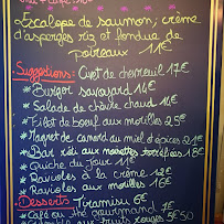Restaurant L’Embelly Le Bistro de Reb à Grenoble (la carte)