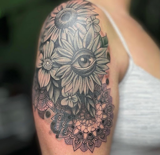 Explore leo tattoo ideas for women, creative tattoo ideas in Peoria, available at Modern Ink Tattoo