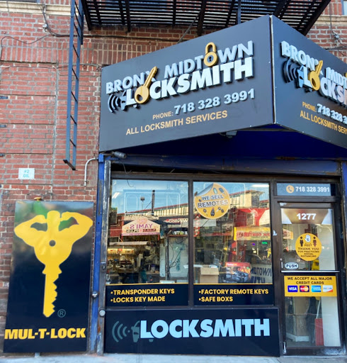 Locksmith «Bronx Midtown Locksmith Inc», reviews and photos, 1277 Westchester Ave, Bronx, NY 10459, USA