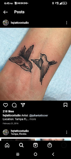Explore bicycle tattoo ideas, creative tattoo ideas in Palm Harbor, available at High Quality Tattoo Studios