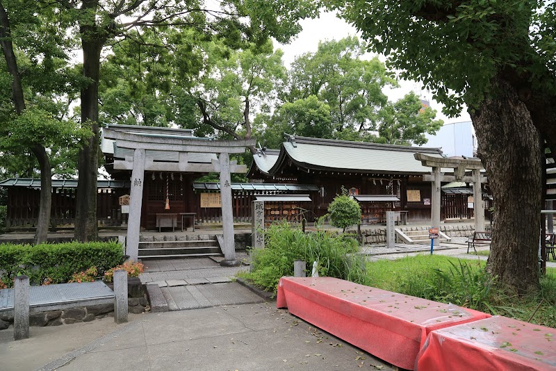 生国魂神社 城方向八幡宮