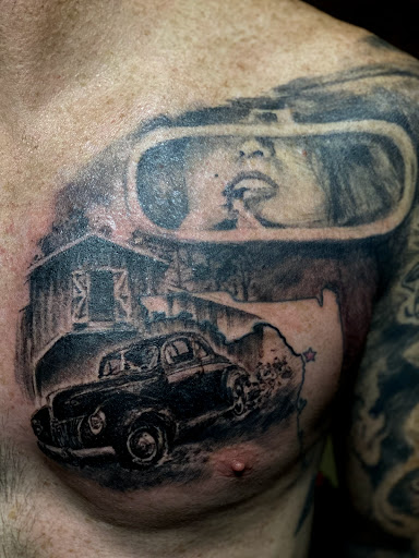 Explore gang tattoo ideas, creative tattoo ideas in Brunswick, available at Brunswick Tattoo Company