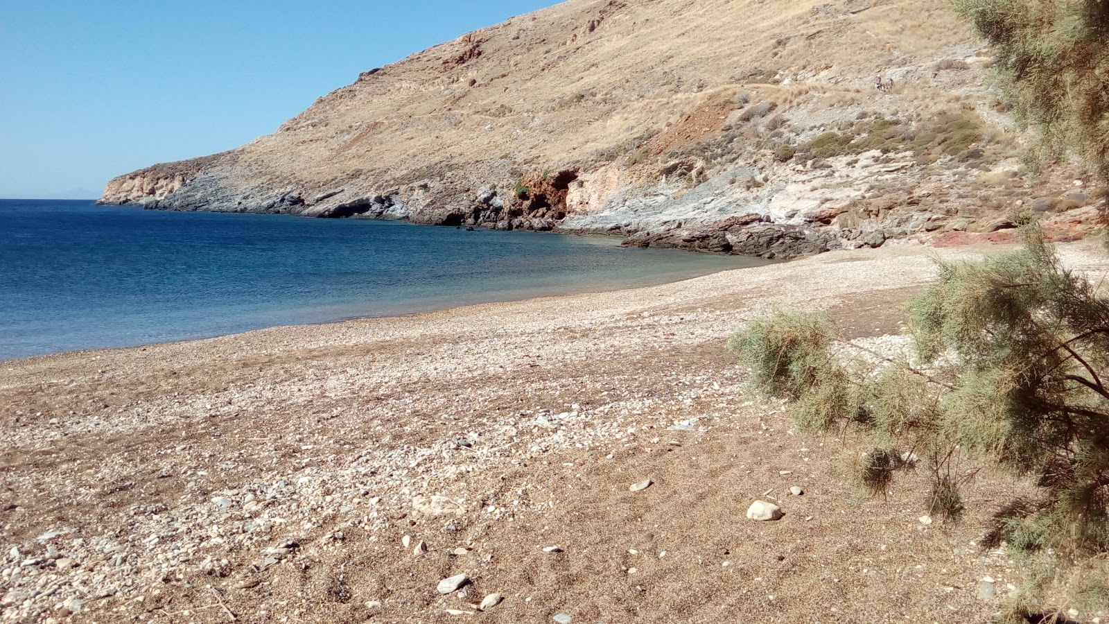 Foto von Malliadiko beach mit sehr sauber Sauberkeitsgrad