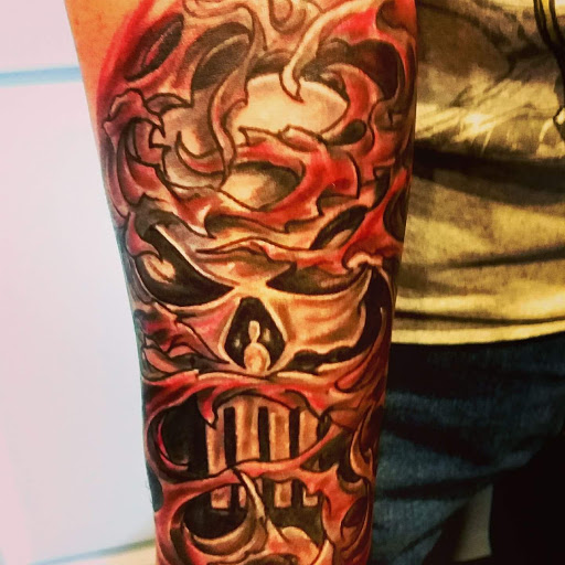 Explore c section scar tattoo ideas, creative tattoo ideas in Bridgeport, available at Pike Street Studios Tattoo and Body Piercing