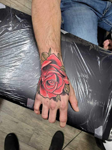 Explore soccer tattoos ideas, creative tattoo ideas in Wallace, available at Artistic Abyss Tattoo Collective