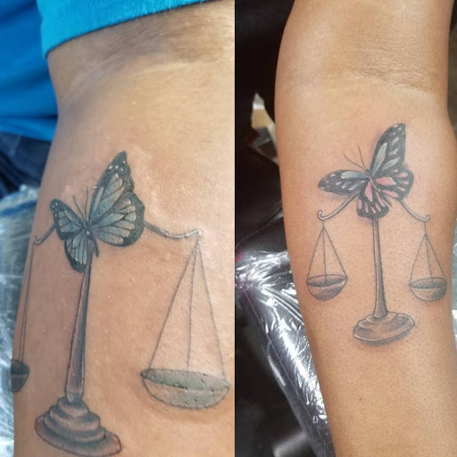 Explore golf tattoo ideas for men, creative tattoo ideas in Keyport, available at Taboo Tattoos