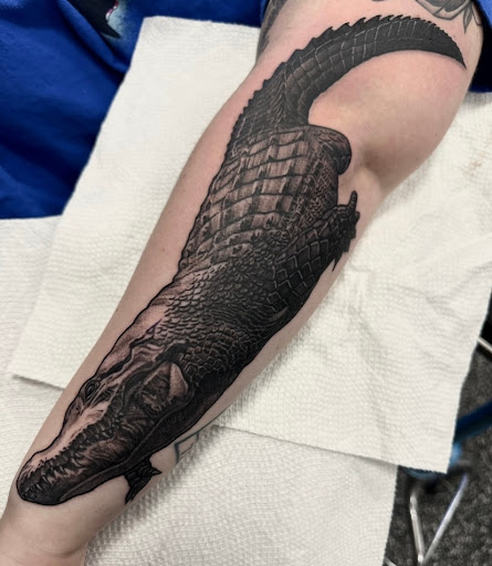 Explore tattoo chest piece ideas, creative tattoo ideas in Oklahoma City, available at Oklahoma Tattoo Collective