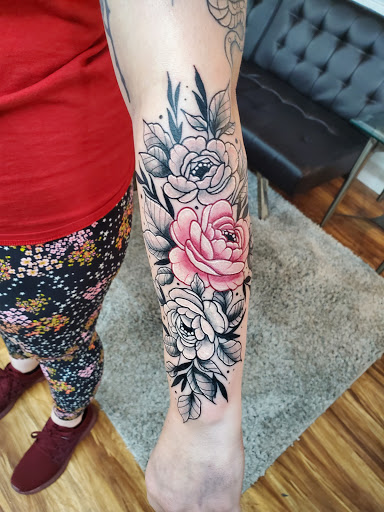 Explore motorcycle tattoo ideas, creative tattoo ideas in Redding, available at Dominant Ink