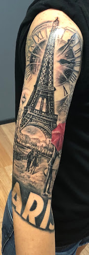 Explore elephant tattoo ideas for females, creative tattoo ideas in Sarasota, available at SEVEN SINS Tattoo Studio