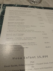 Restaurant italien La Villa d'Este à Nice (la carte)