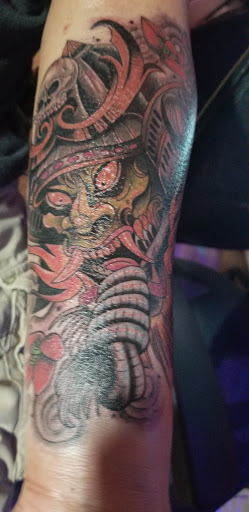 Explore cyber y2k tattoo ideas, creative tattoo ideas in New York, available at Memos Tattoos