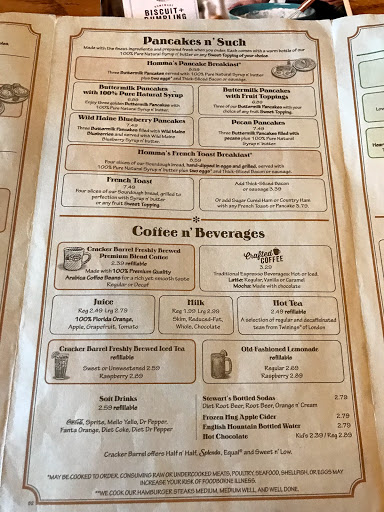 American Restaurant «Cracker Barrel Old Country Store», reviews and photos, 23030 Indian Creek Dr, Sterling, VA 20166, USA