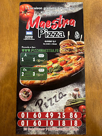 Pizza Maestra à Épinay-sur-Orge carte