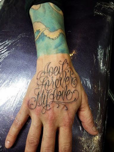 Explore german american tattoo ideas, creative tattoo ideas in Albuquerque, available at Por Vida Tattoo