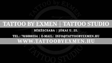 Tattoo by Exmen, Tattoo studio- Tetoválás, piercing behelyezés