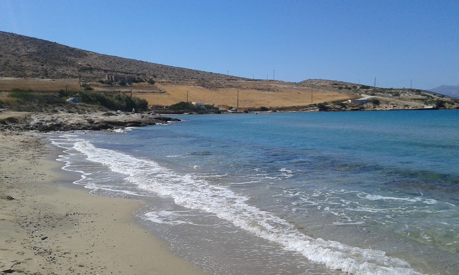 Photo de Almyros beach situé dans une zone naturelle
