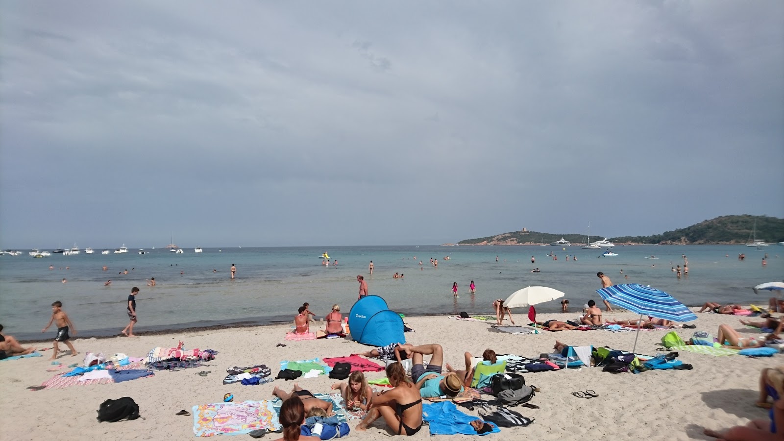 Pinarellu Plajı'in fotoğrafı - rahatlamayı sevenler arasında popüler bir yer