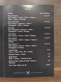 Menu du Restaurant de la Mairie à Saint-Mard