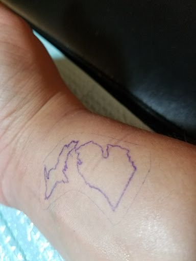 Explore american traditional tattoo filler ideas, creative tattoo ideas in Traverse City, available at Traverse City Tattoo