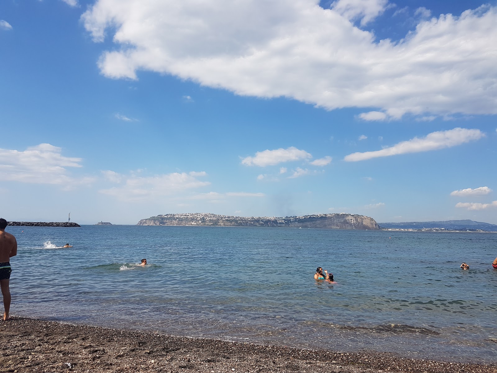 Foto von Spiaggia Lingua mit sehr sauber Sauberkeitsgrad