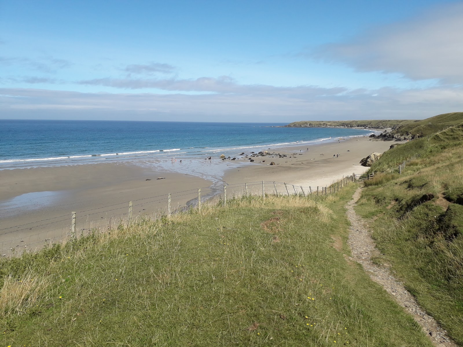 Foto de Traeth Penllech con arena beige superficie